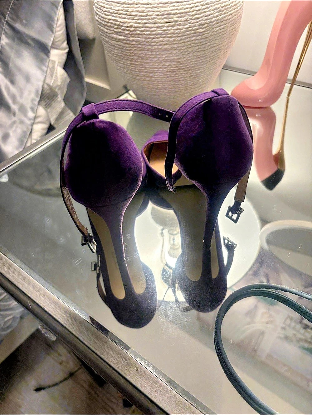 Call It Spring Purple Pointed-Toe Heels - Picture 4 of 4